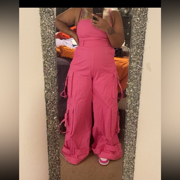 PINK CARGO JUMPER SIZE L - Picture 2 of 3